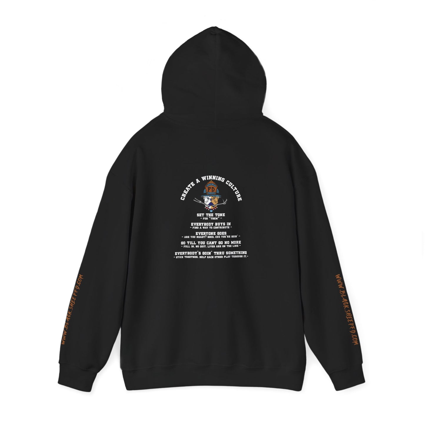 Sudbury Inspired Firefighter Hoodie — FD Winning Culture Pullover