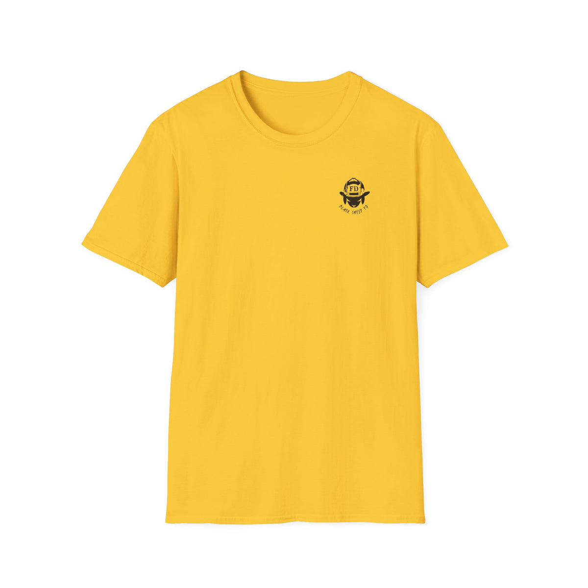 Smooth Bore To The Door Pin-Up Firefighter T-Shirt
