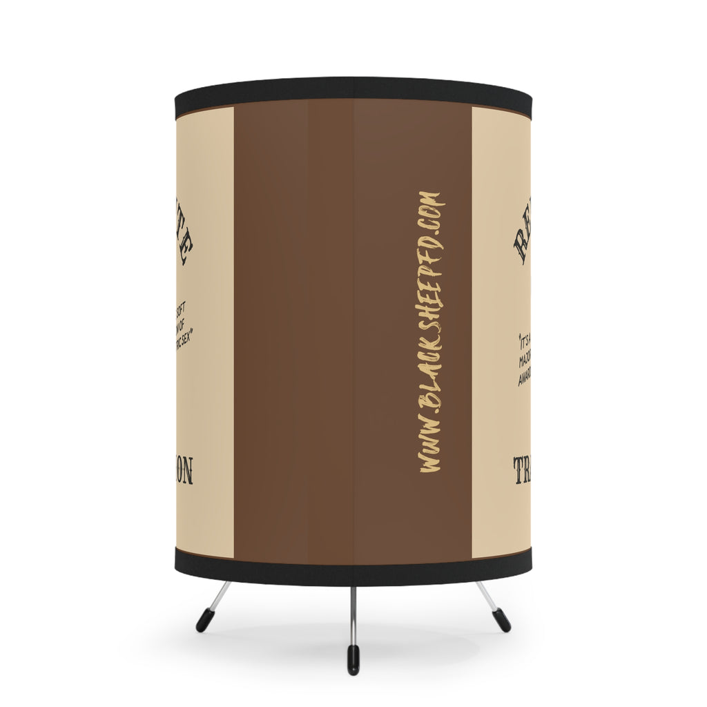 "Reignite Tradition" Vintage Leg Lamp Design Printed Shade