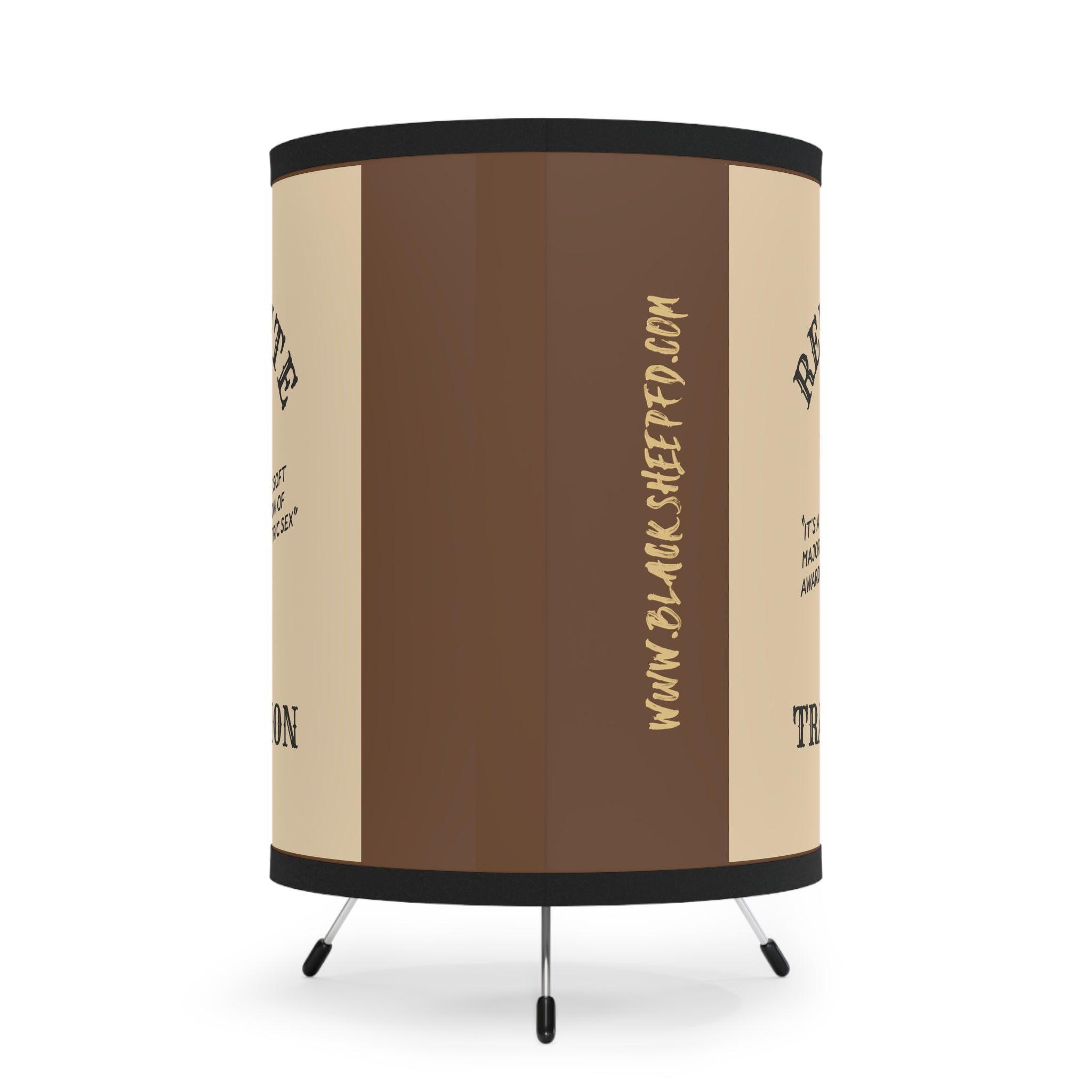 "Reignite Tradition" Vintage Leg Lamp Design Printed Shade