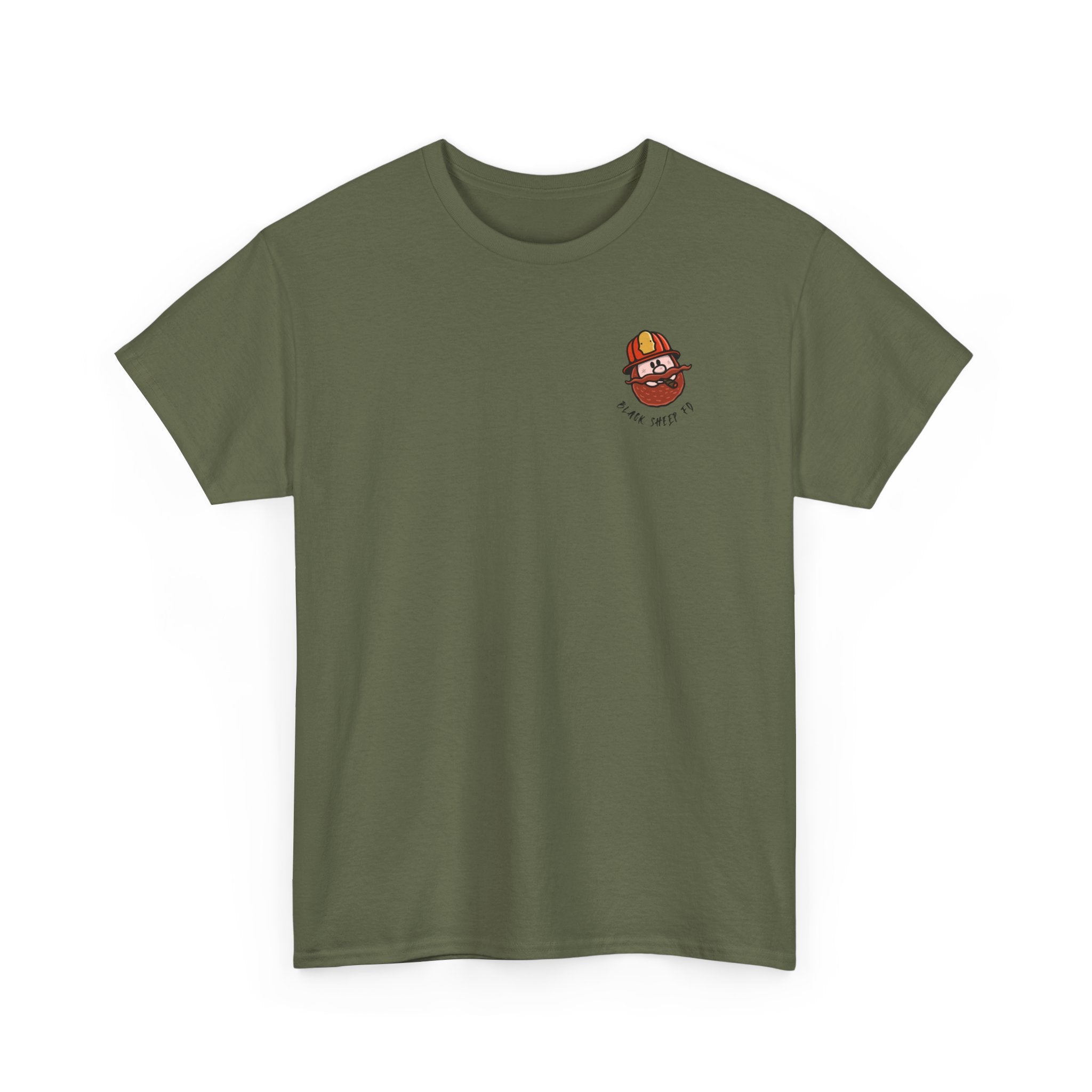 Firefighter Yukon Cornelius Heavy Blend Crew Tee
