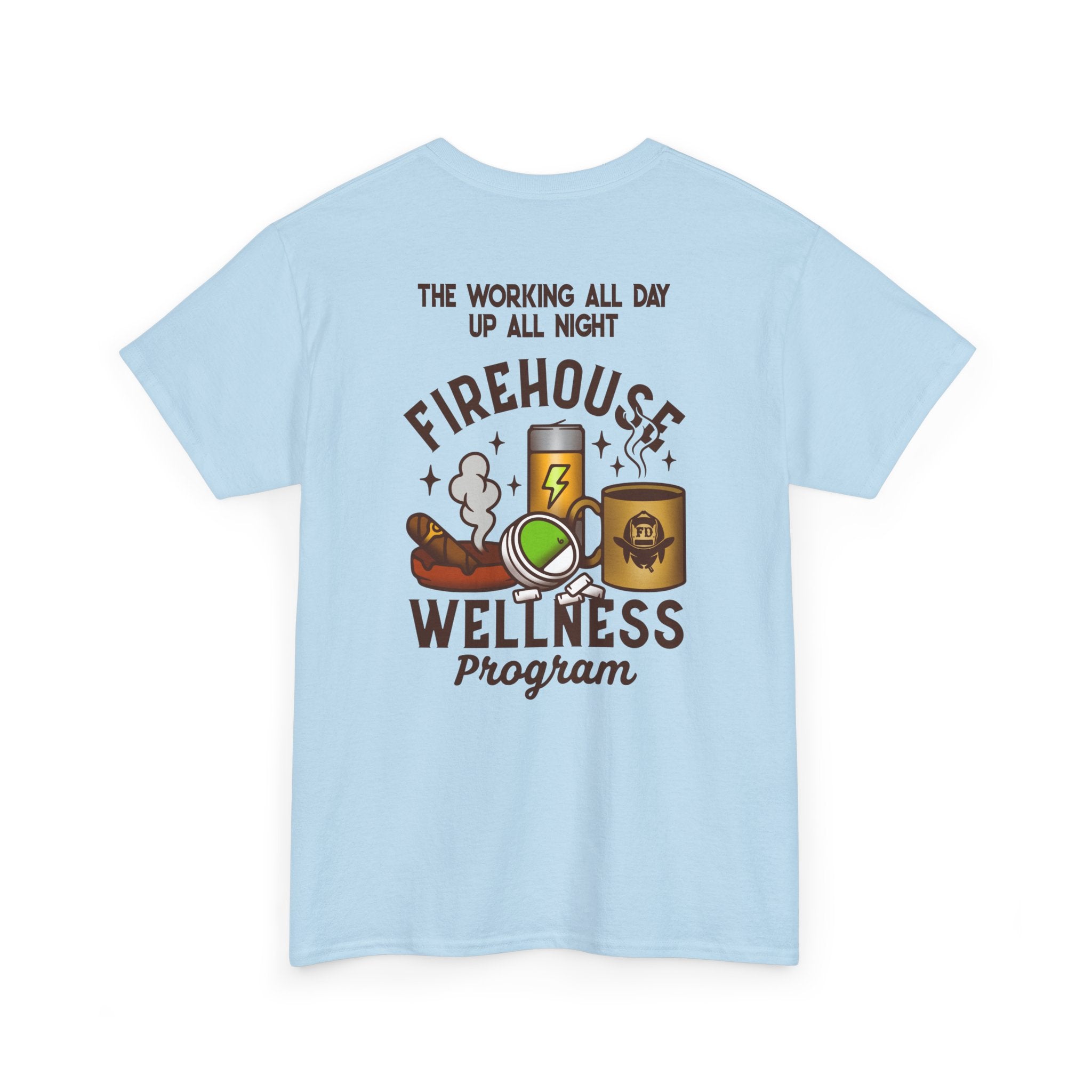 Black Sheep "Firehouse Wellness Program" Heavy Cotton Tee