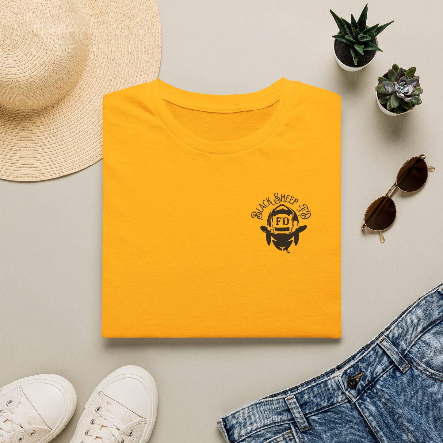 Zynnie The Goon - Black Sheep FD Firefighter Tee