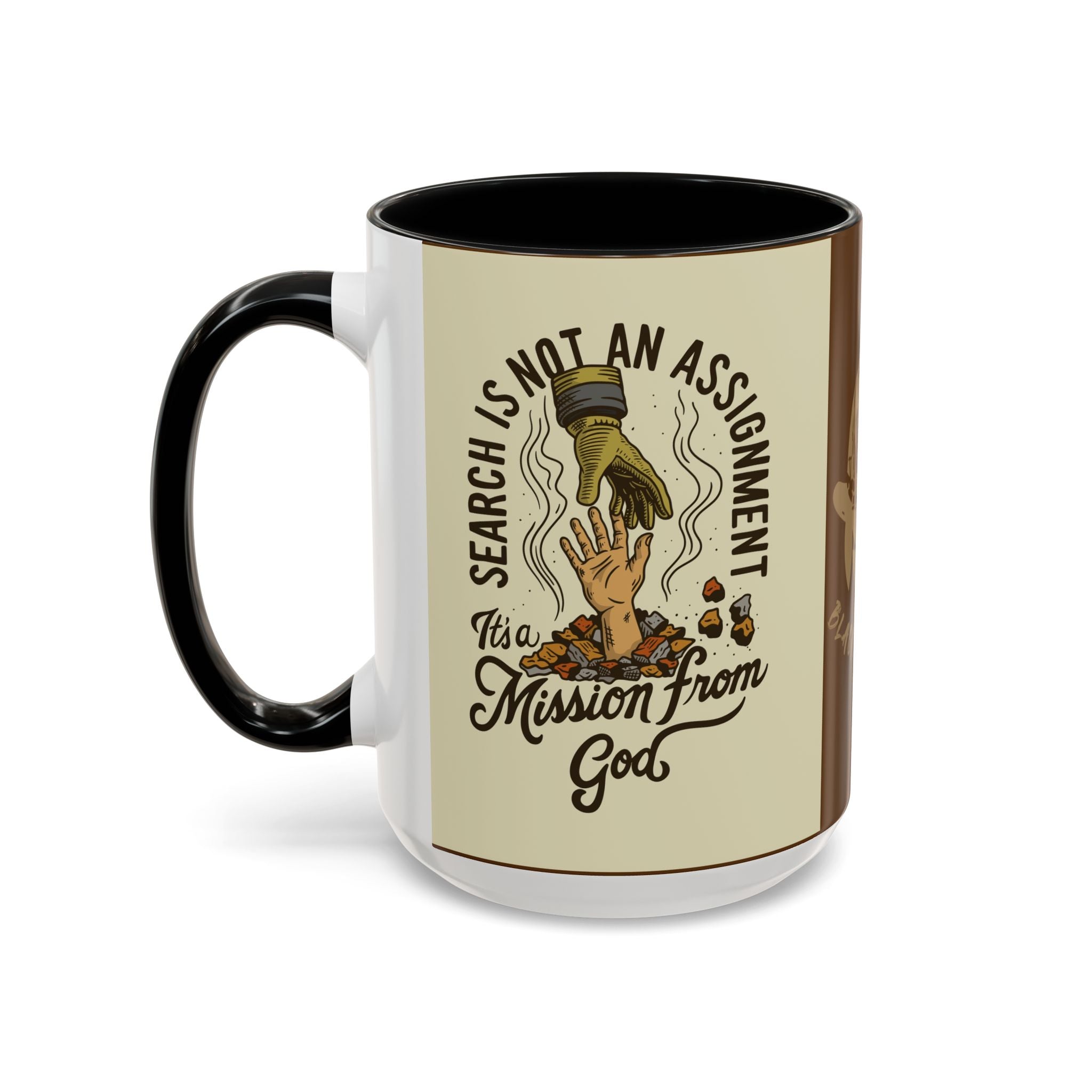 Black Sheep "More Than Just an Assignment" Premo Artwork Coffee Mug (Brown/Black Accents)