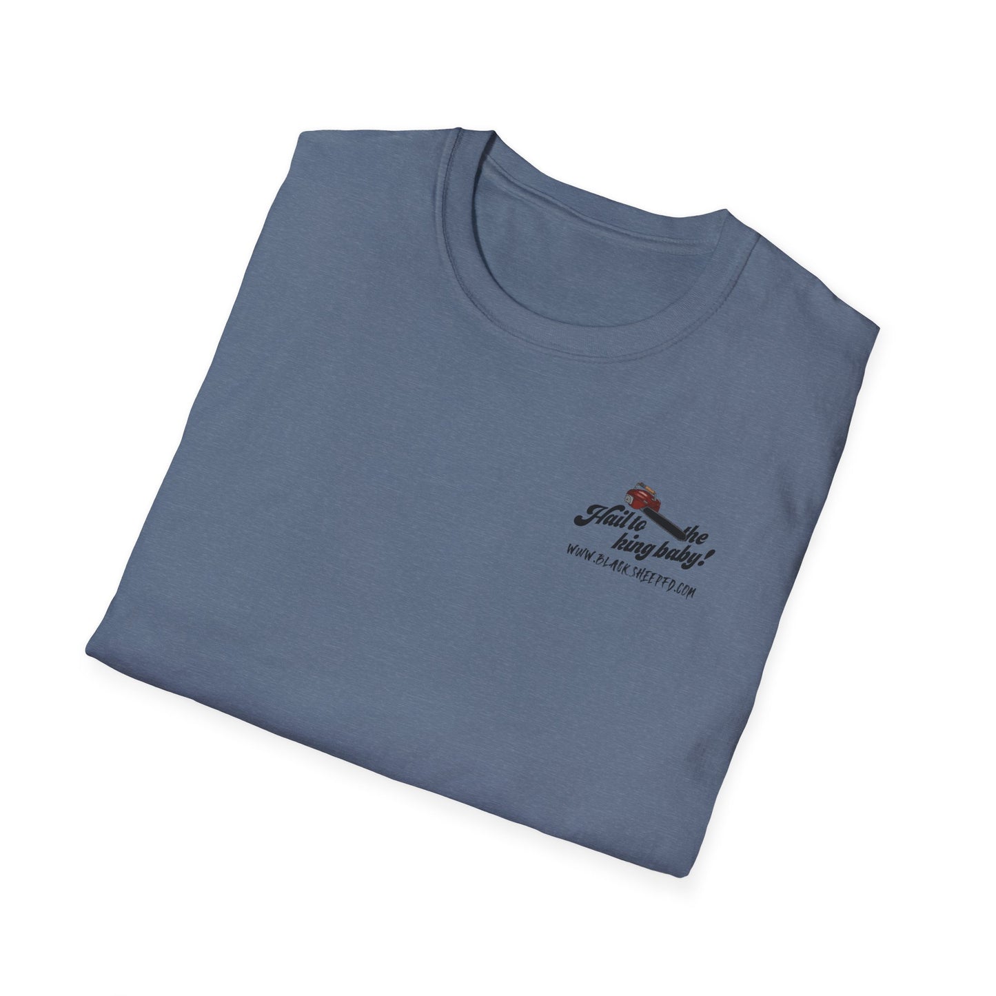 Cuttin' Holes to Save Souls Firefighter Tee