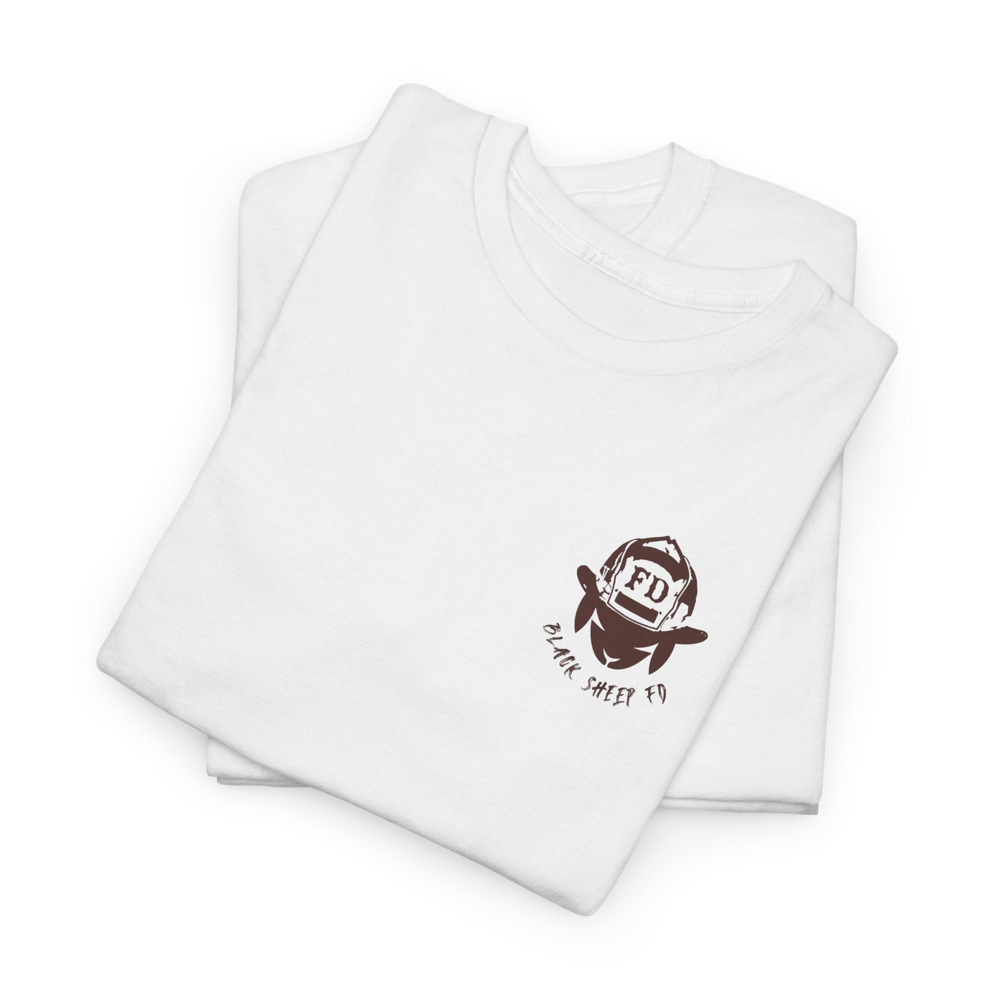 Fire Alarm Box "Looking For Hot Shingles" Heavy Blend Tee