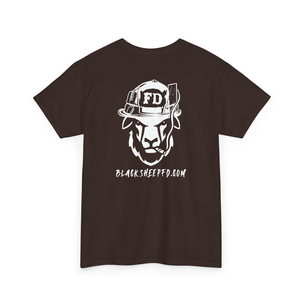 Black Sheep "Grit" Logo Heavy Cotton Tee