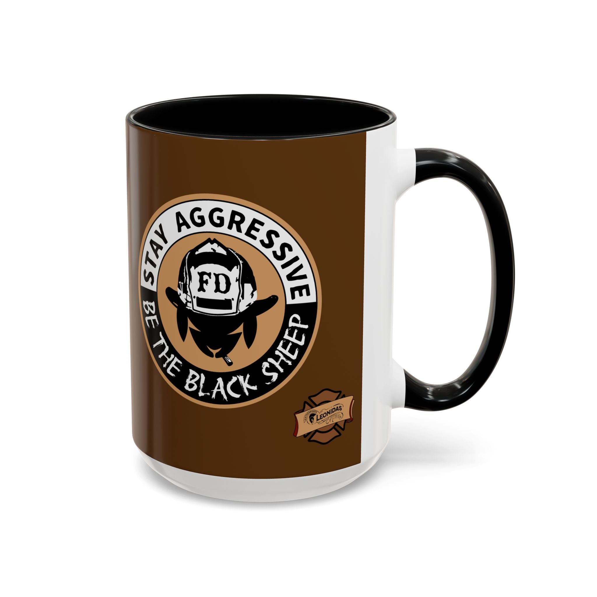 Black Sheep "Mind the Snakes" Premo Artwork Coffee Mug (Brown/Black Accents)