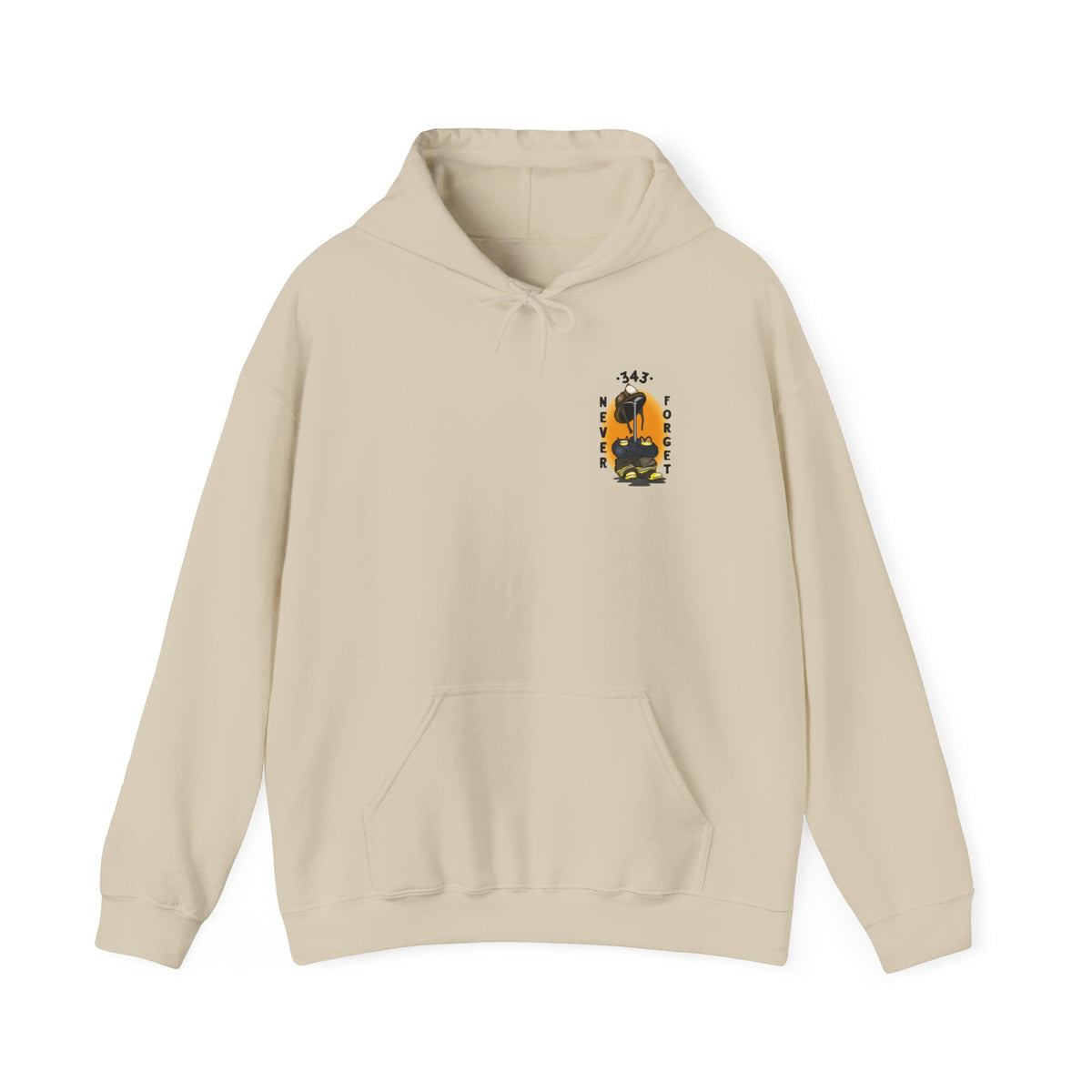 Never Forget Hoodie — Memorial 9/11 Pullover