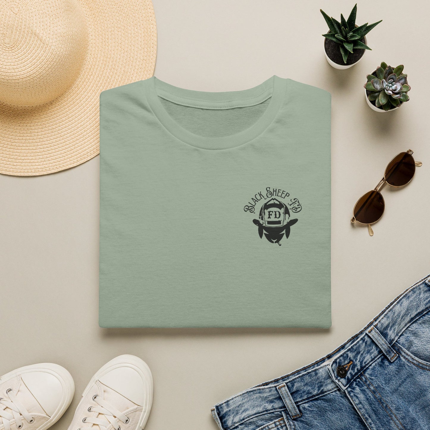 Zynnie The Goon - Black Sheep FD Firefighter Tee