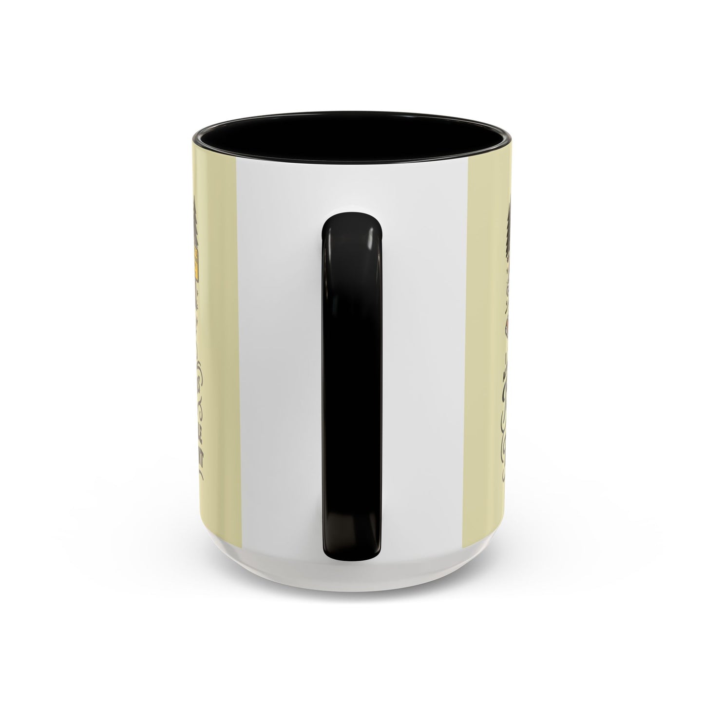 Black Sheep "Peace & Quiet" Premo Artwork Coffee Mug (Brown/Black Accents)
