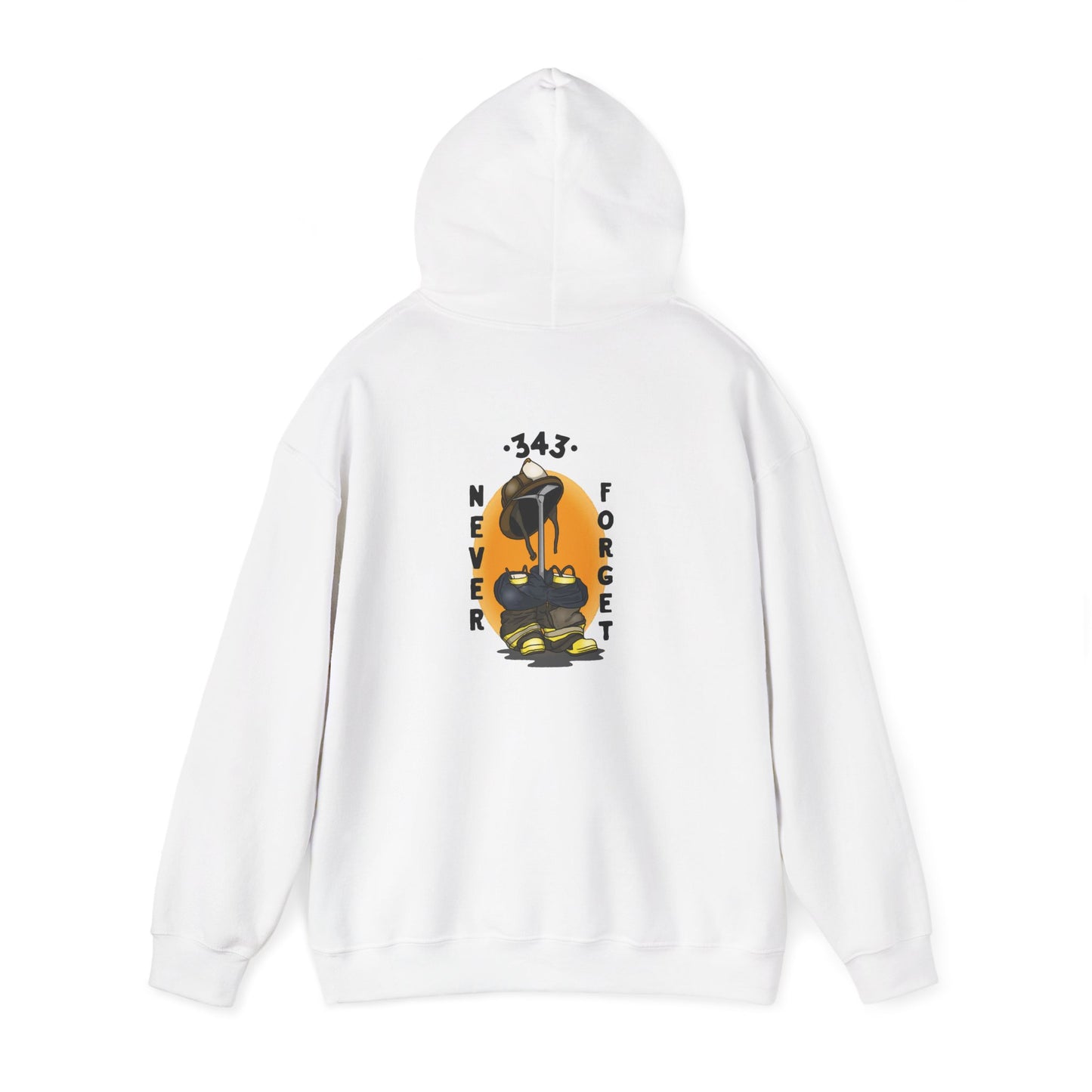 Never Forget Hoodie — Memorial 9/11 Pullover