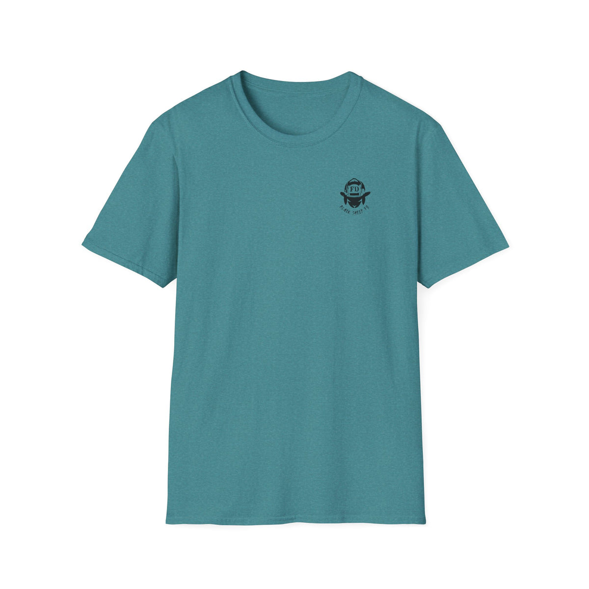 Smooth Bore To The Door Pin-Up Firefighter T-Shirt