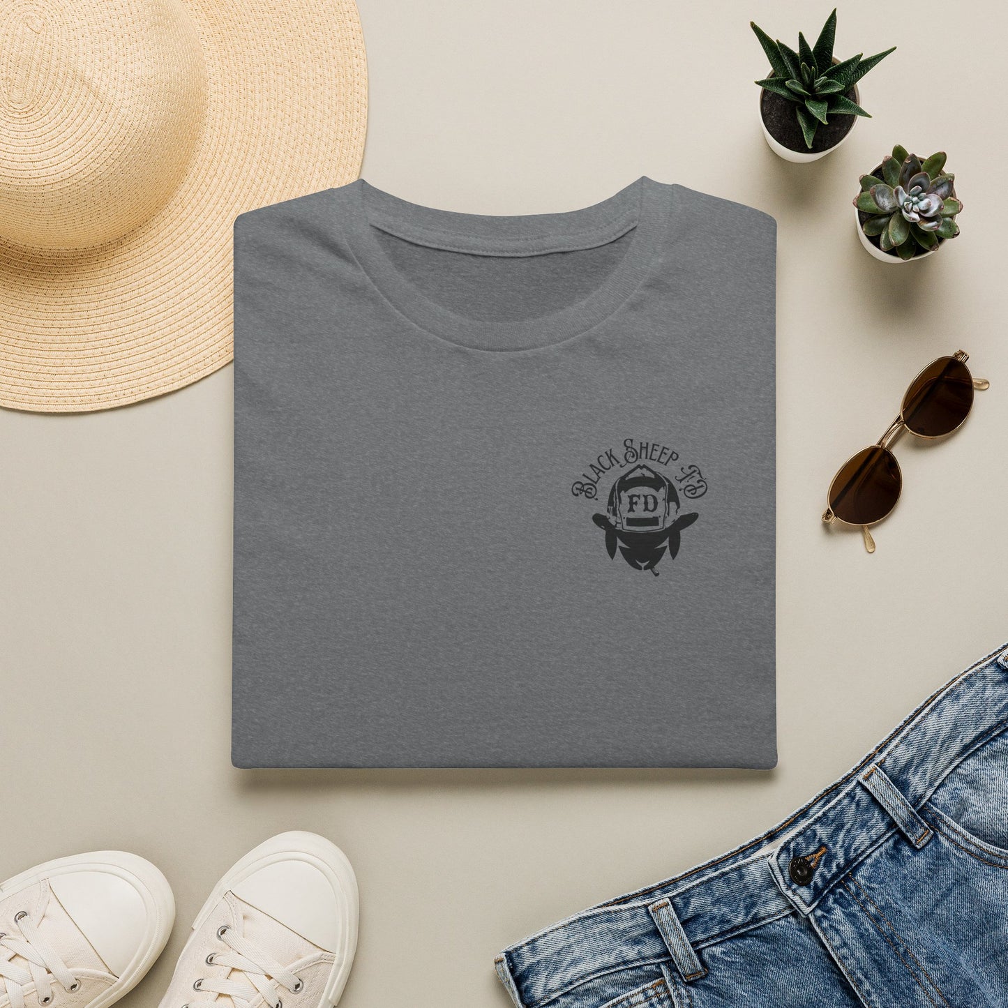 Zynnie The Goon - Black Sheep FD Firefighter Tee