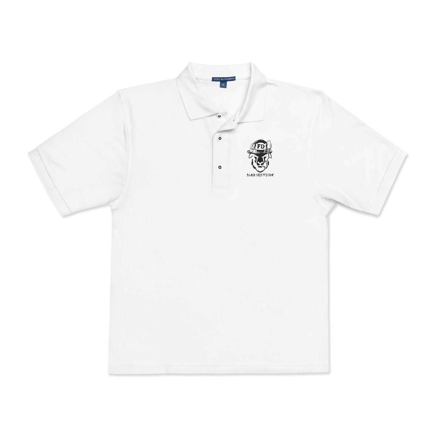 Embroidered Black Sheep Polo Shirt