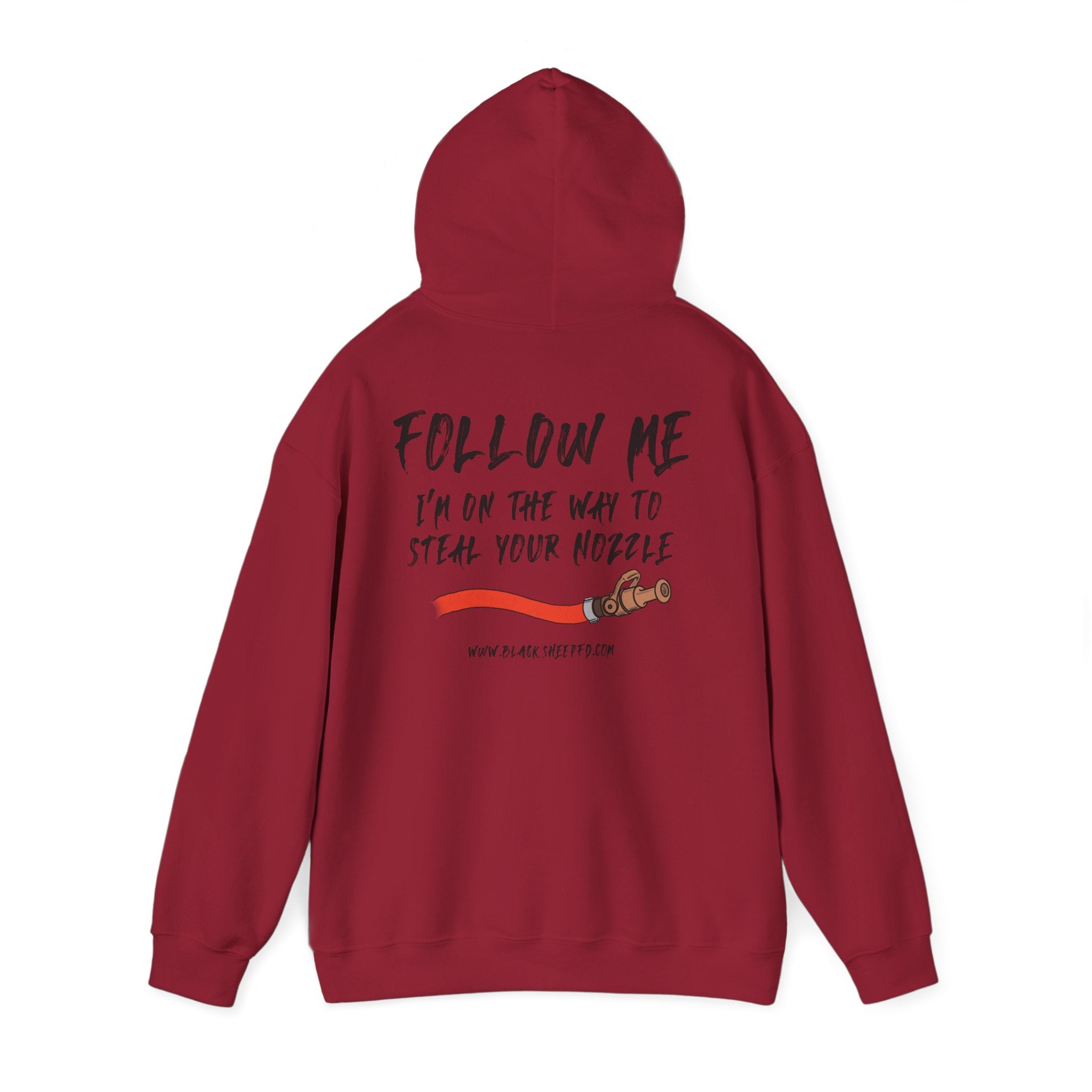 Follow Me Nozzle Steal - Black Sheep FD Hoodie