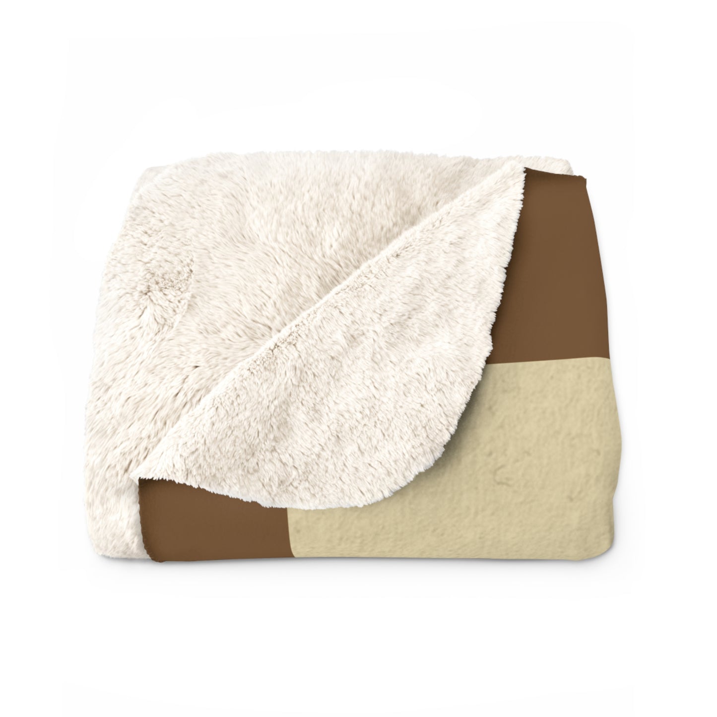 "Reluctantly Approved" Sherpa Station Blanket - Brown Version