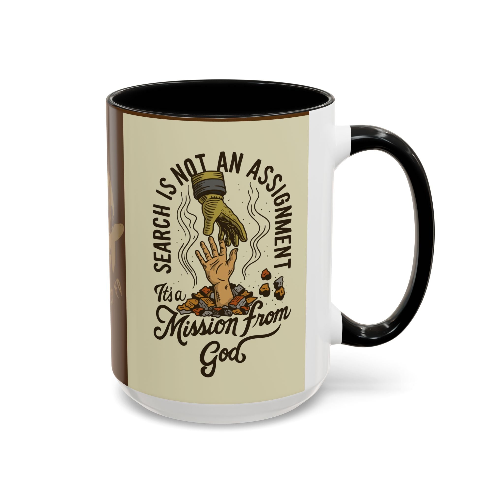 Black Sheep "More Than Just an Assignment" Premo Artwork Coffee Mug (Brown/Black Accents)