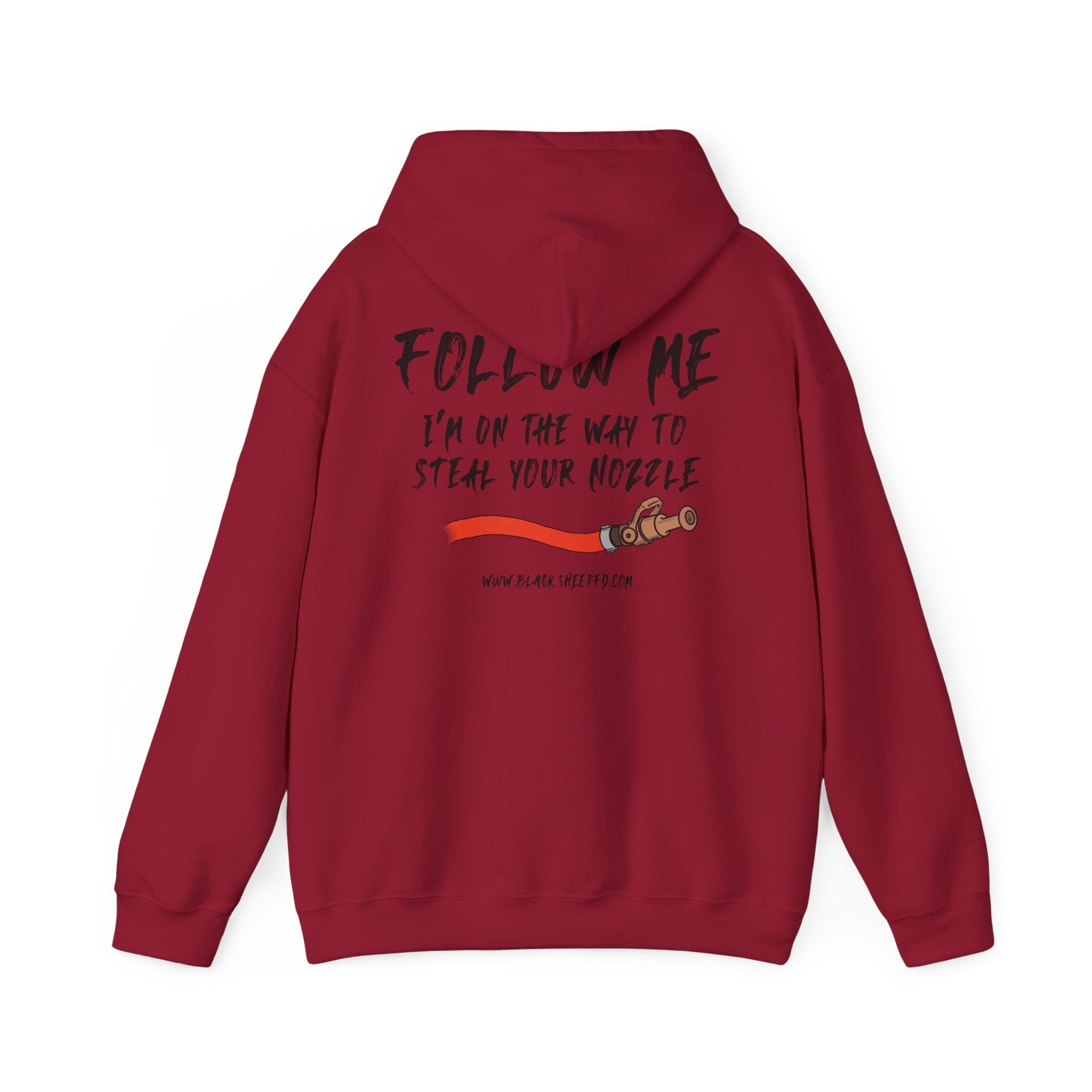 Follow Me Nozzle Steal - Black Sheep FD Hoodie