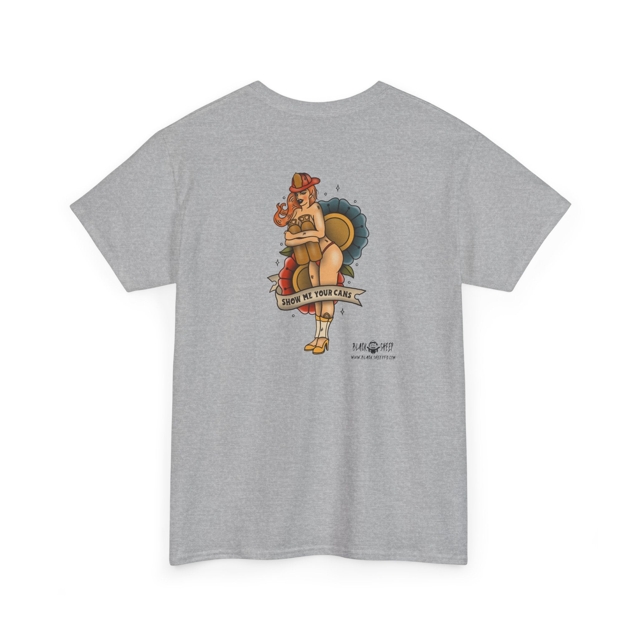 "Show Me Your Cans" Heavy Blend T-Shirt