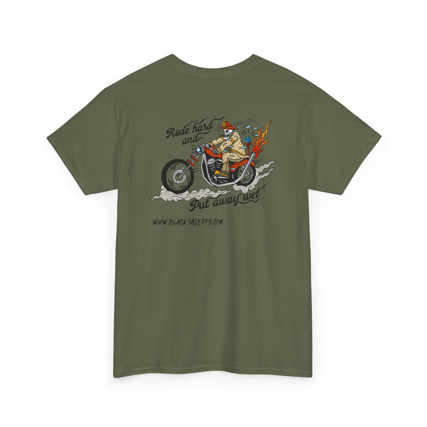 "Rode Hard" Heavy Cotton Tee