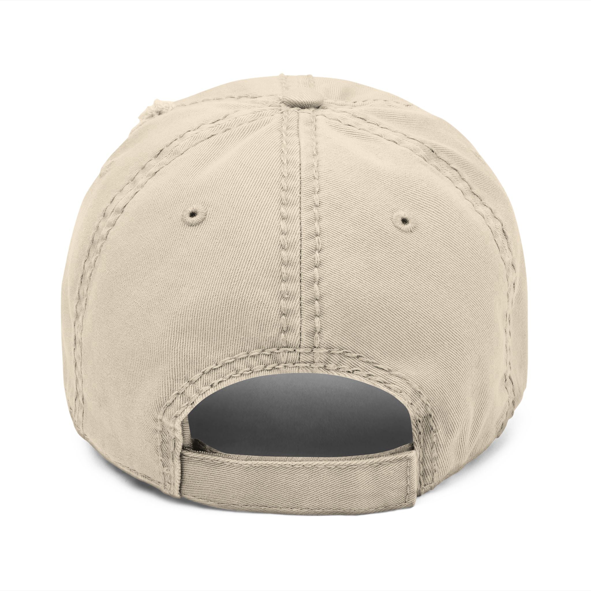 Black Sheep Distressed Hat (Embroidered)