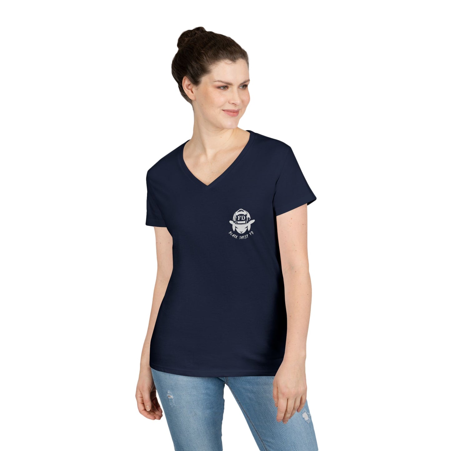 Black Sheep Ladies' V-Neck "More Than An Assignment" T-Shirt