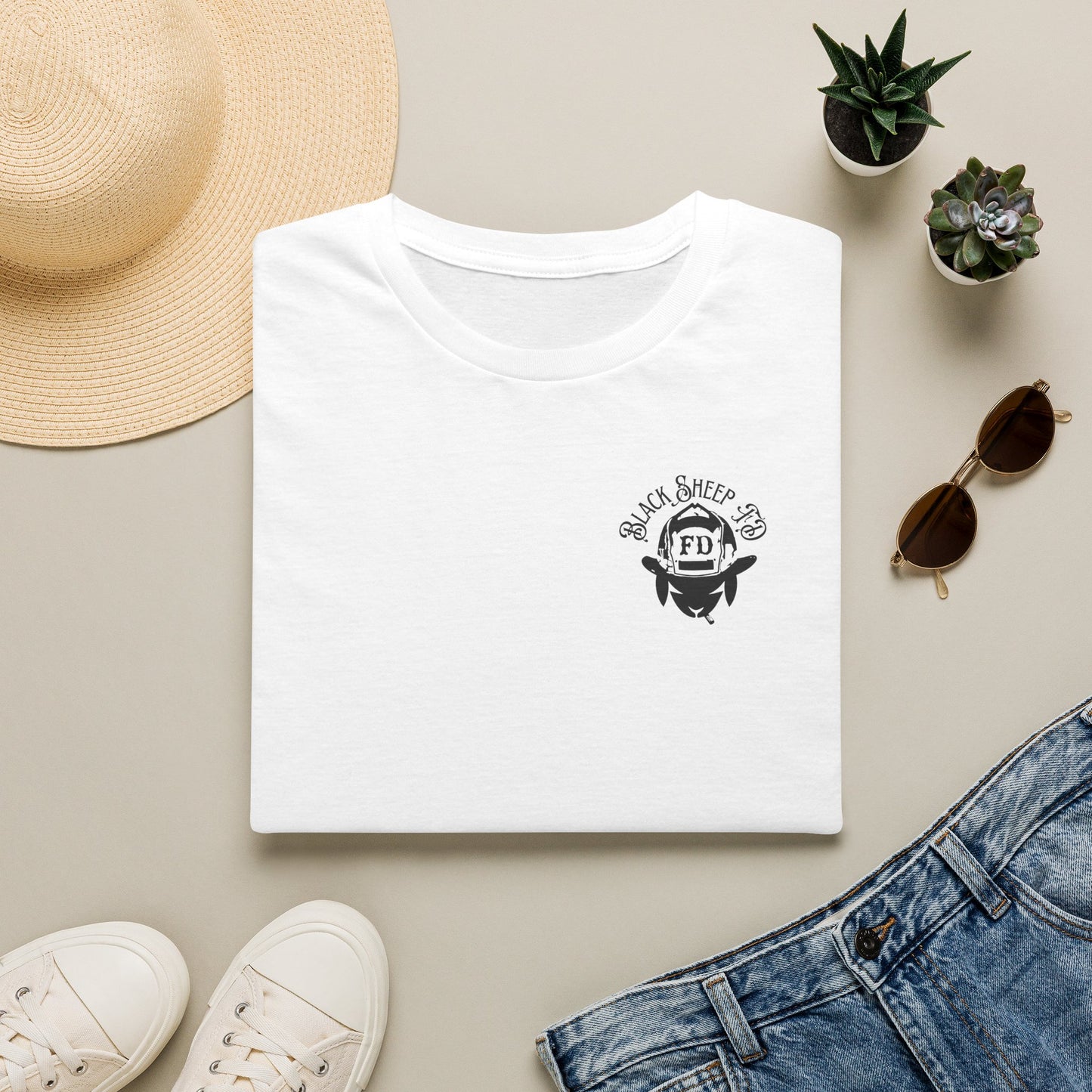 Zynnie The Goon - Black Sheep FD Firefighter Tee