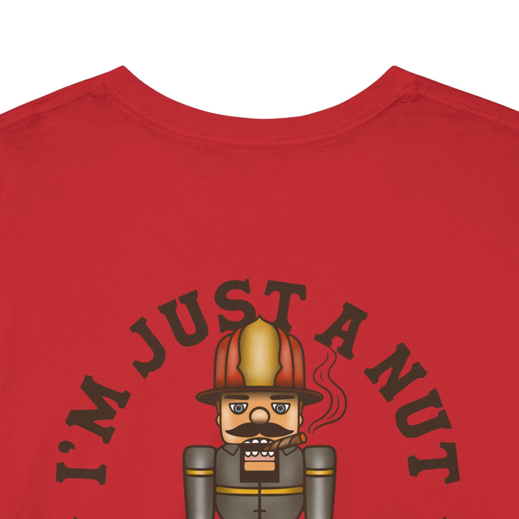 Nutcracker Tee – “I’m Just a Nut Crackin’ Doors” Holiday Graphic Shirt
