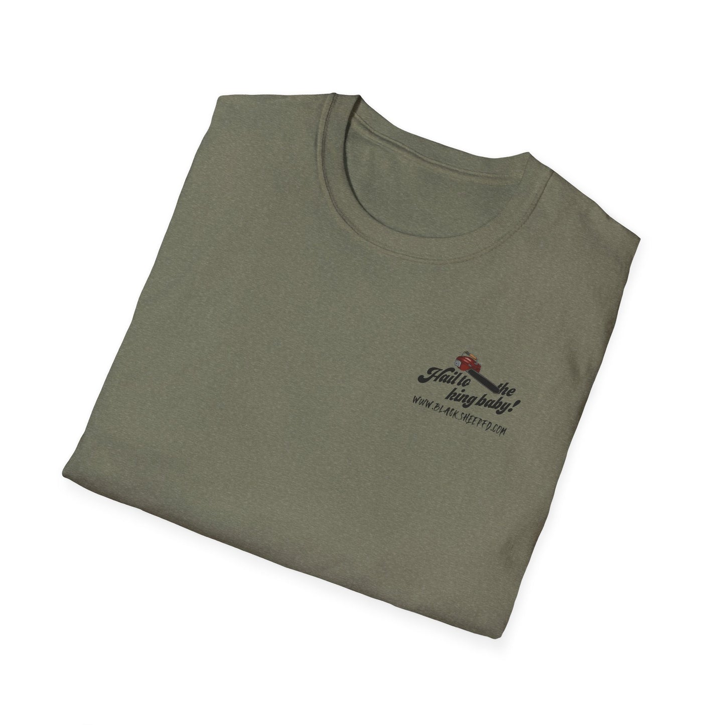 Cuttin' Holes to Save Souls Firefighter Tee