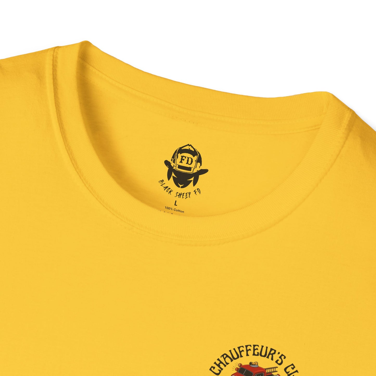 "All Gas, No Brakes" Firefighter Soft-style Vintage Rig Tee