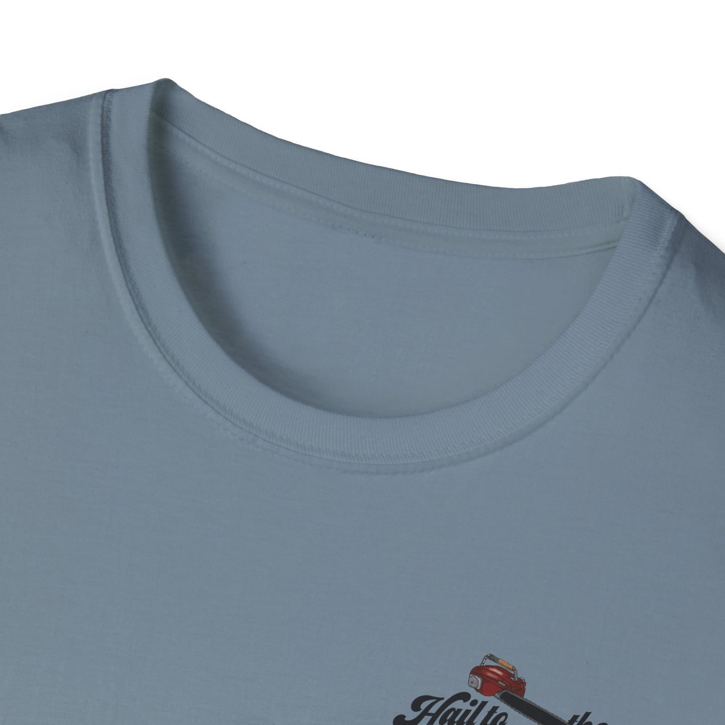 Cuttin' Holes to Save Souls Firefighter Tee