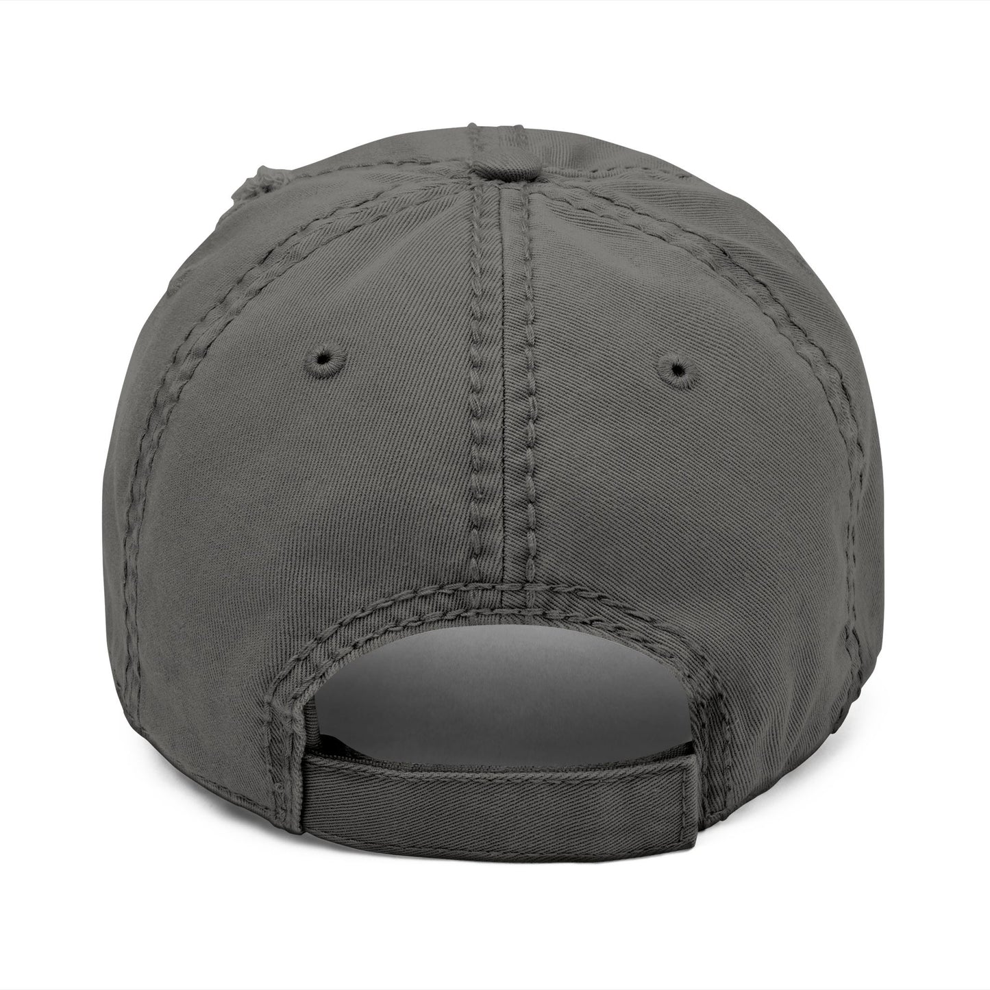 Black Sheep Distressed Hat (Embroidered)