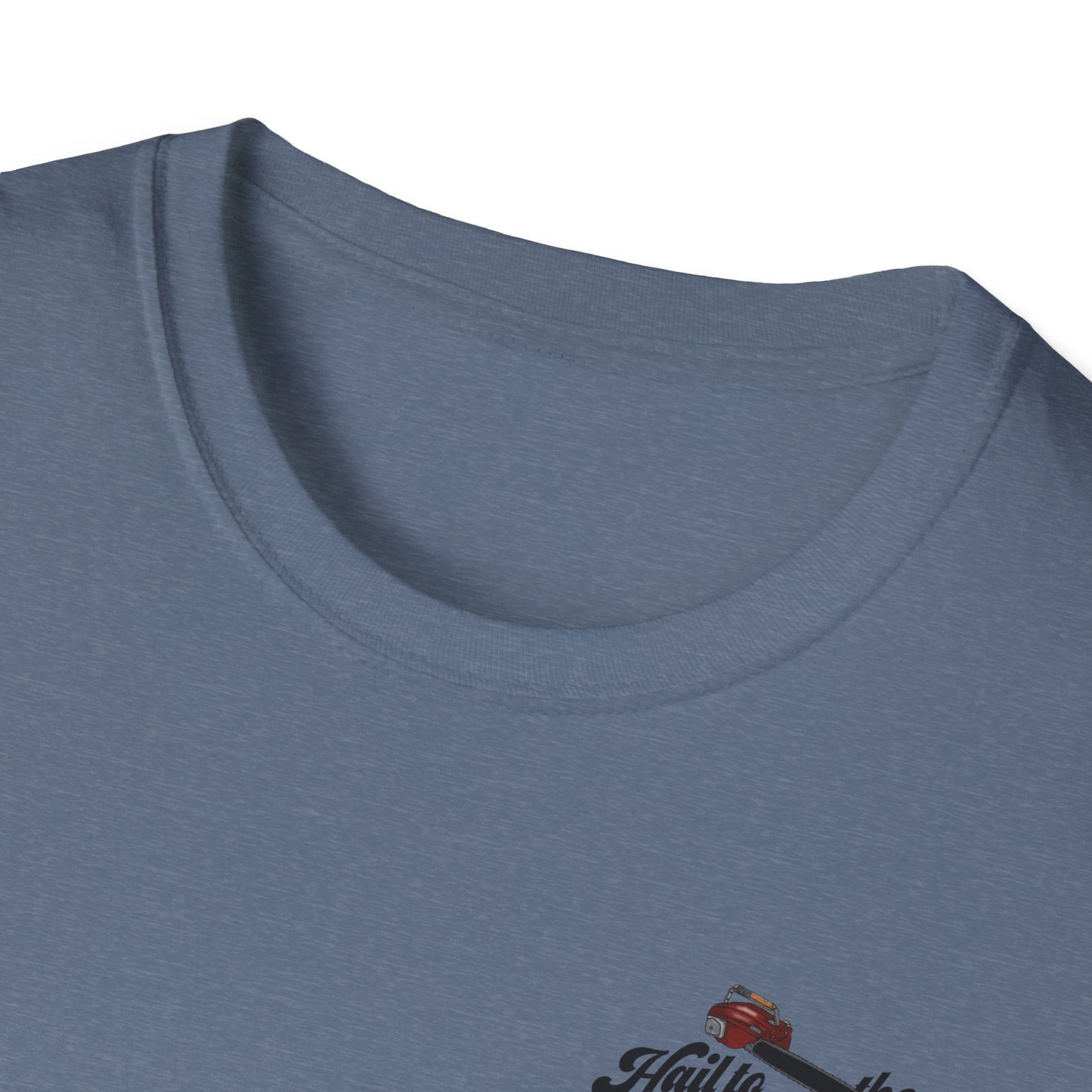 Cuttin' Holes to Save Souls Firefighter Tee