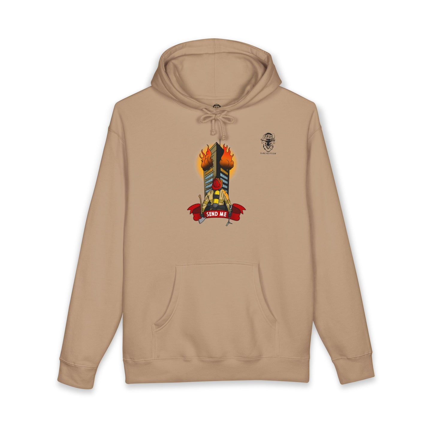 "Send Me" — Retro Graphic Heavyweight Hoodie