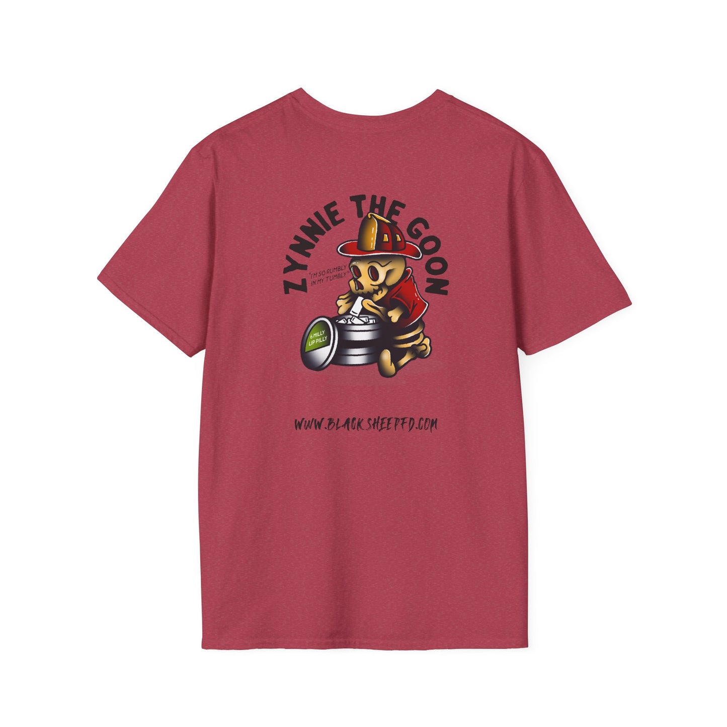 Zynnie The Goon - Black Sheep FD Firefighter Tee