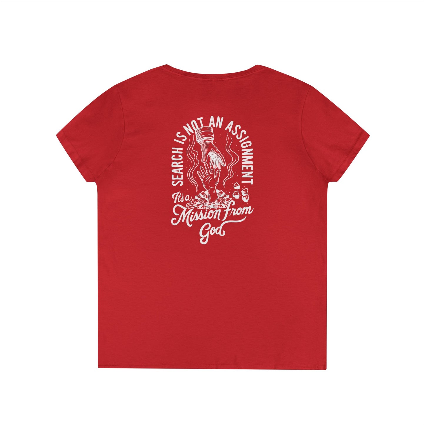 Black Sheep Ladies' V-Neck "More Than An Assignment" T-Shirt