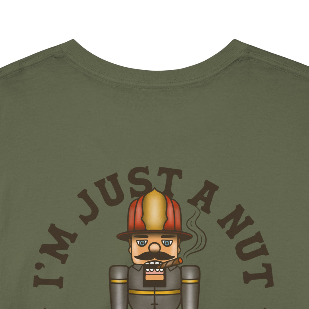 Nutcracker Tee – “I’m Just a Nut Crackin’ Doors” Holiday Graphic Shirt