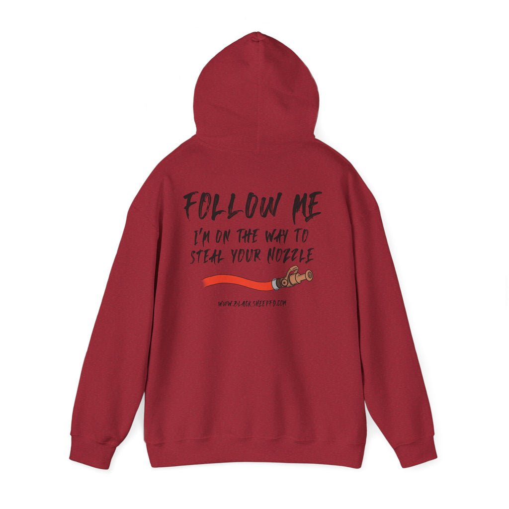Follow Me Nozzle Steal - Black Sheep FD Hoodie