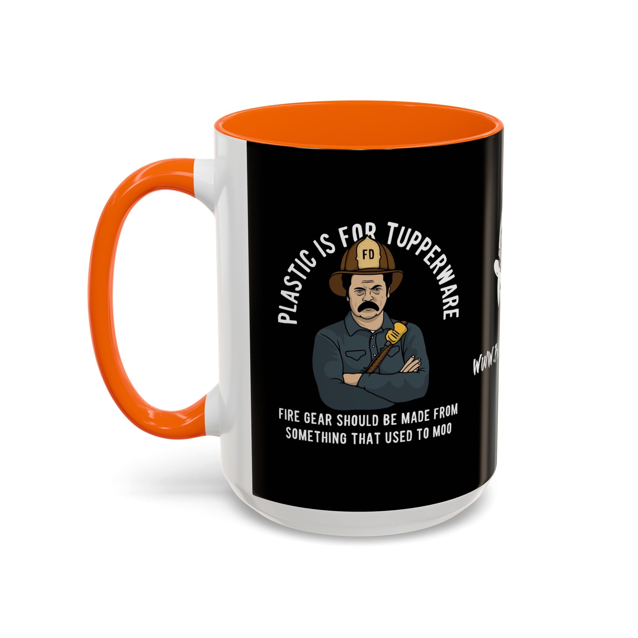 Black Sheep "Plastic Is For Tupperware" Premo Artwork Coffee Mug