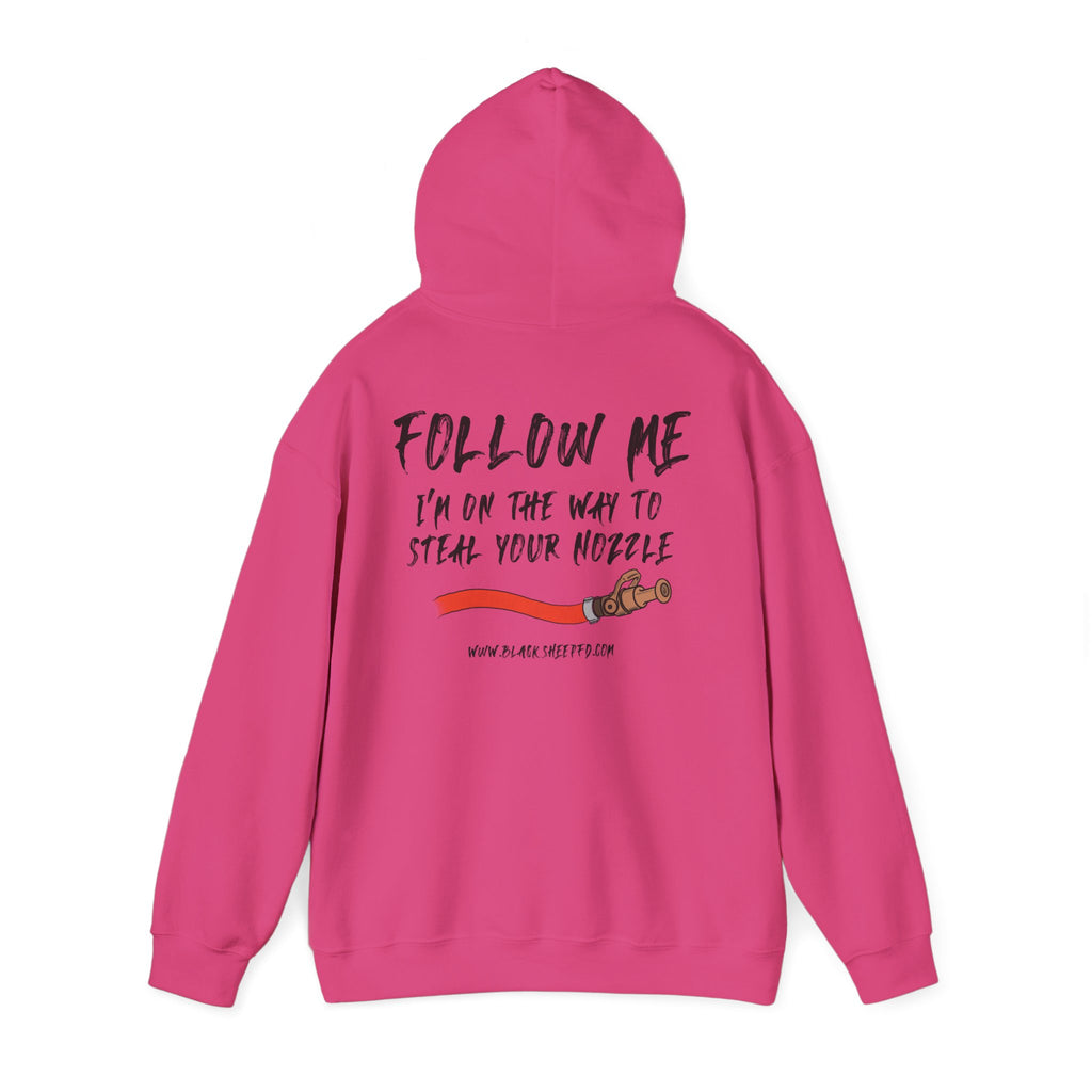 Follow Me Nozzle Steal - Black Sheep FD Hoodie
