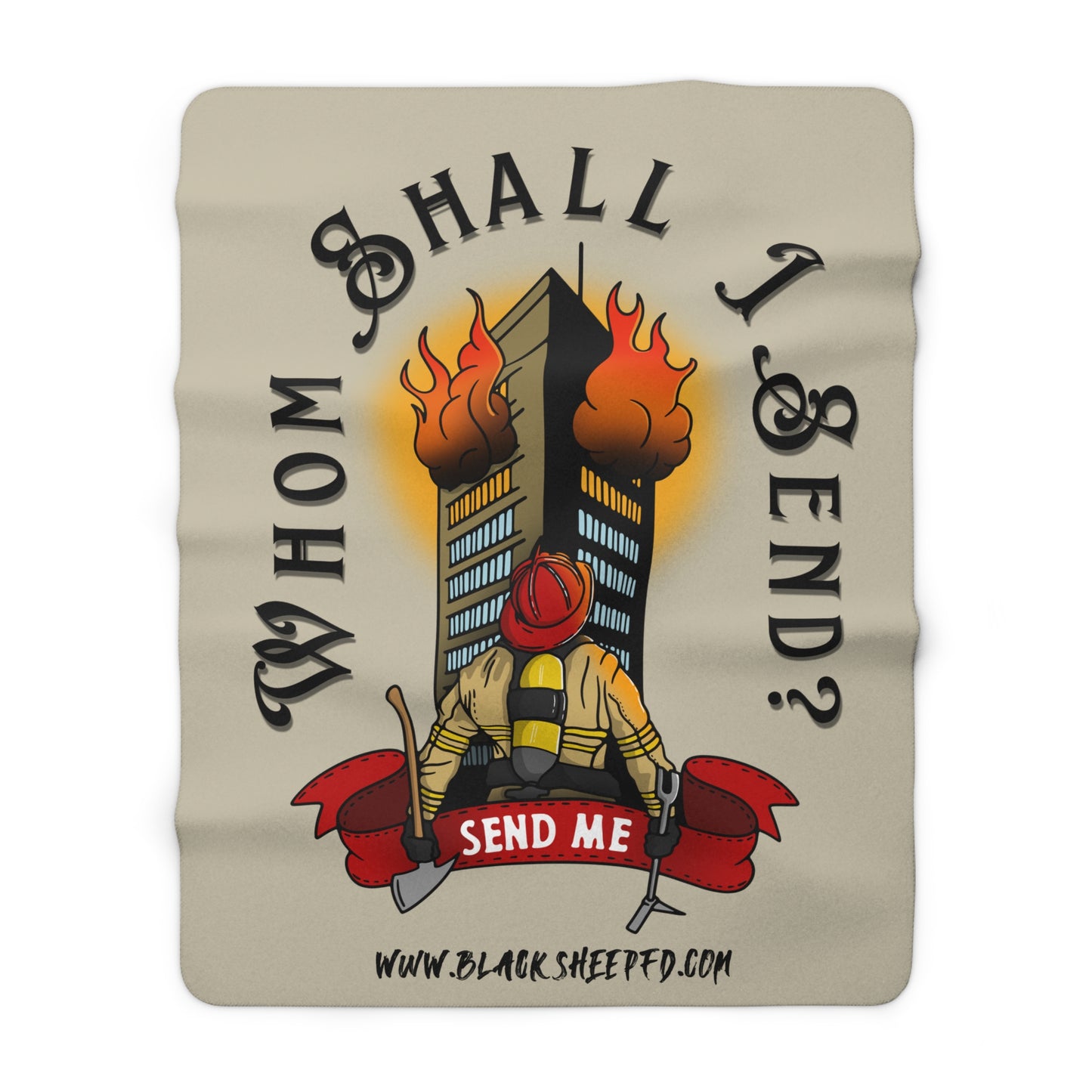'Send Me' Isaiah 6:8 Station Blanket