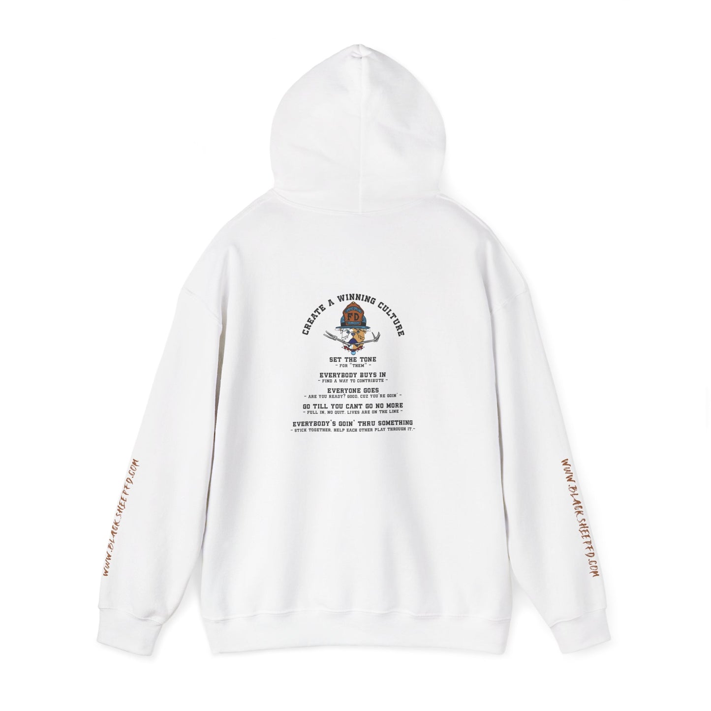 Sudbury Inspired Firefighter Hoodie — FD Winning Culture Pullover