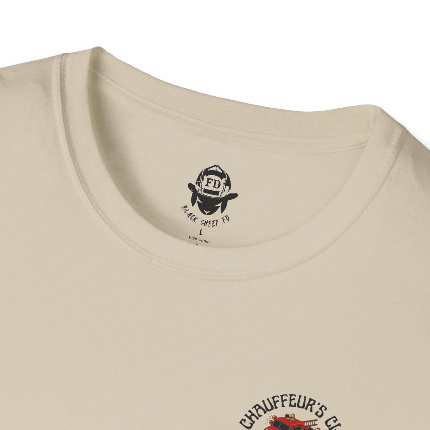 "All Gas, No Brakes" Firefighter Soft-style Vintage Rig Tee