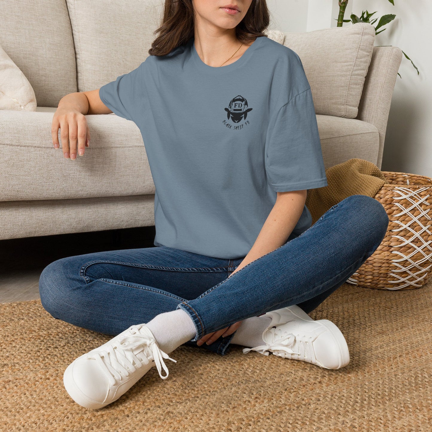 "Inside of Me Are Two Wolves," Firefighter Soft Style Tee Shirt