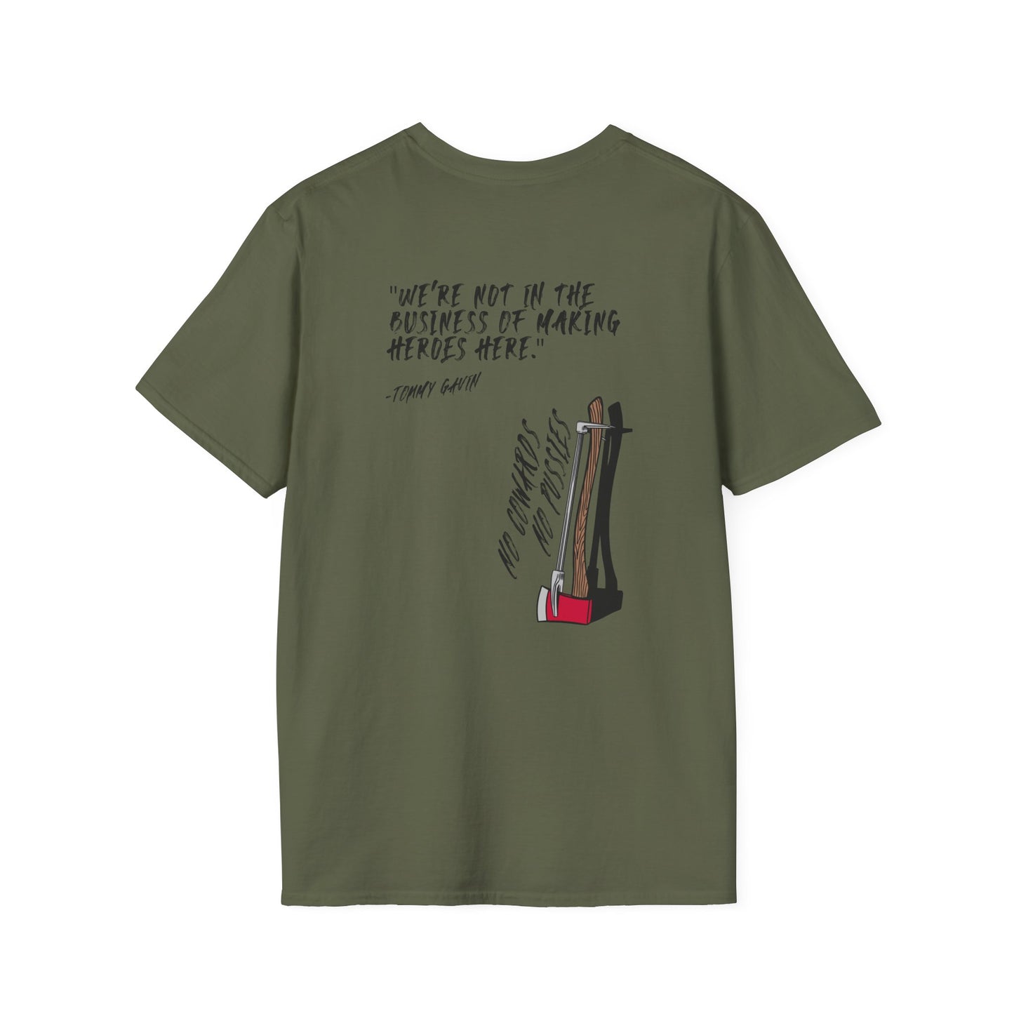 No Heros No Cowards Softstyle T-Shirt