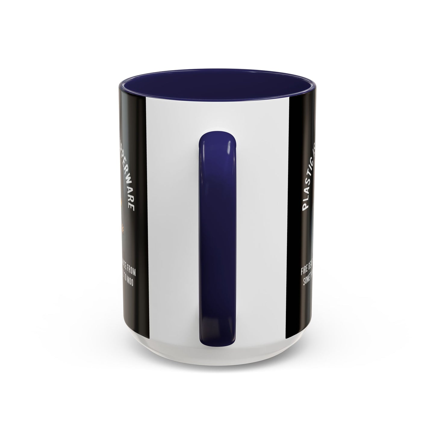 Black Sheep "Plastic Is For Tupperware" Premo Artwork Coffee Mug