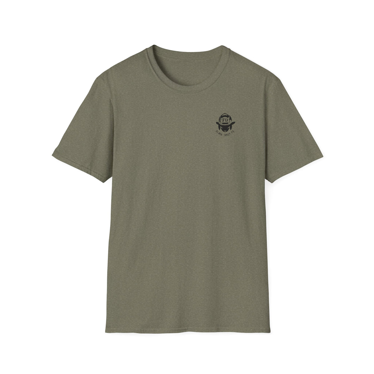 Smooth Bore To The Door Pin-Up Firefighter T-Shirt