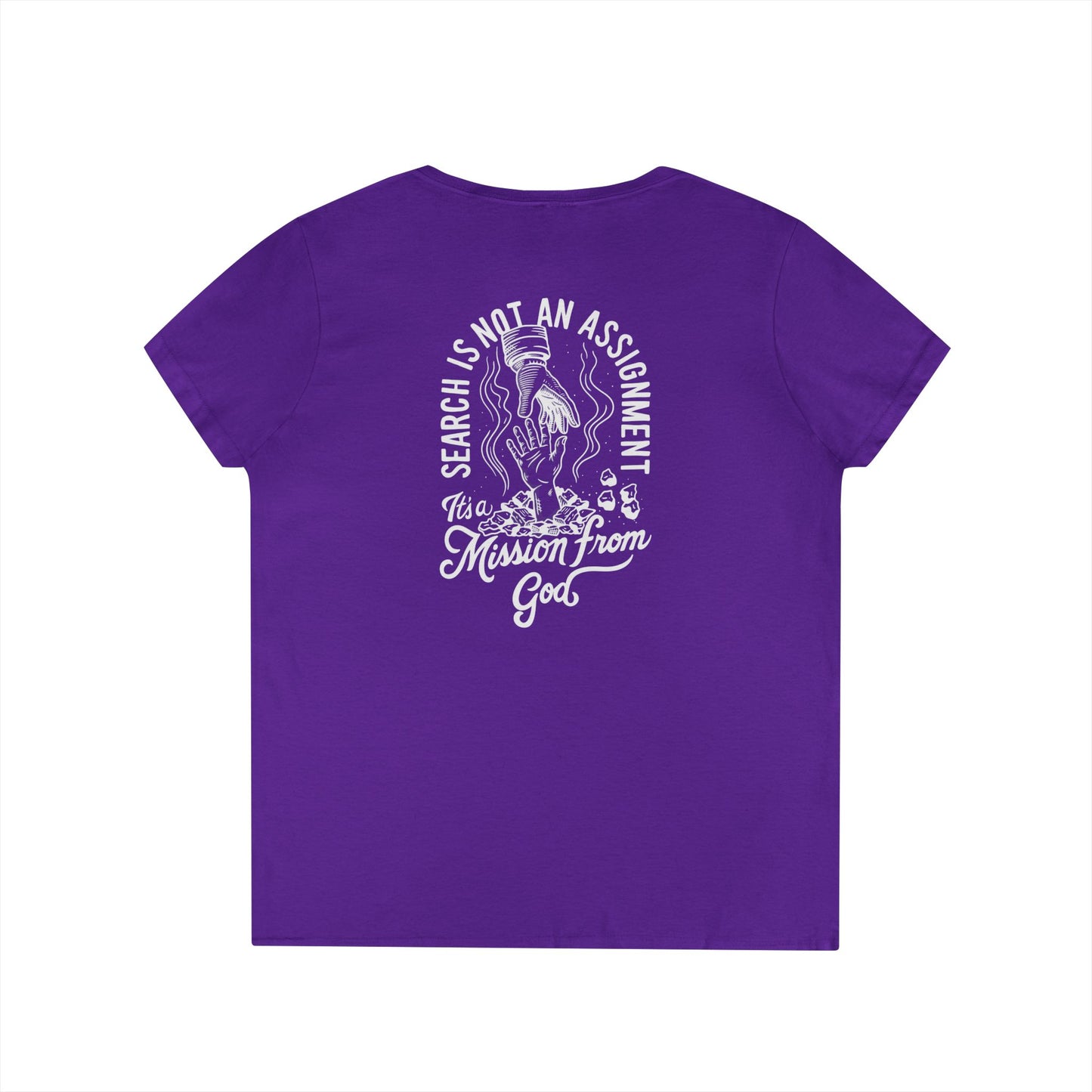 Black Sheep Ladies' V-Neck "More Than An Assignment" T-Shirt