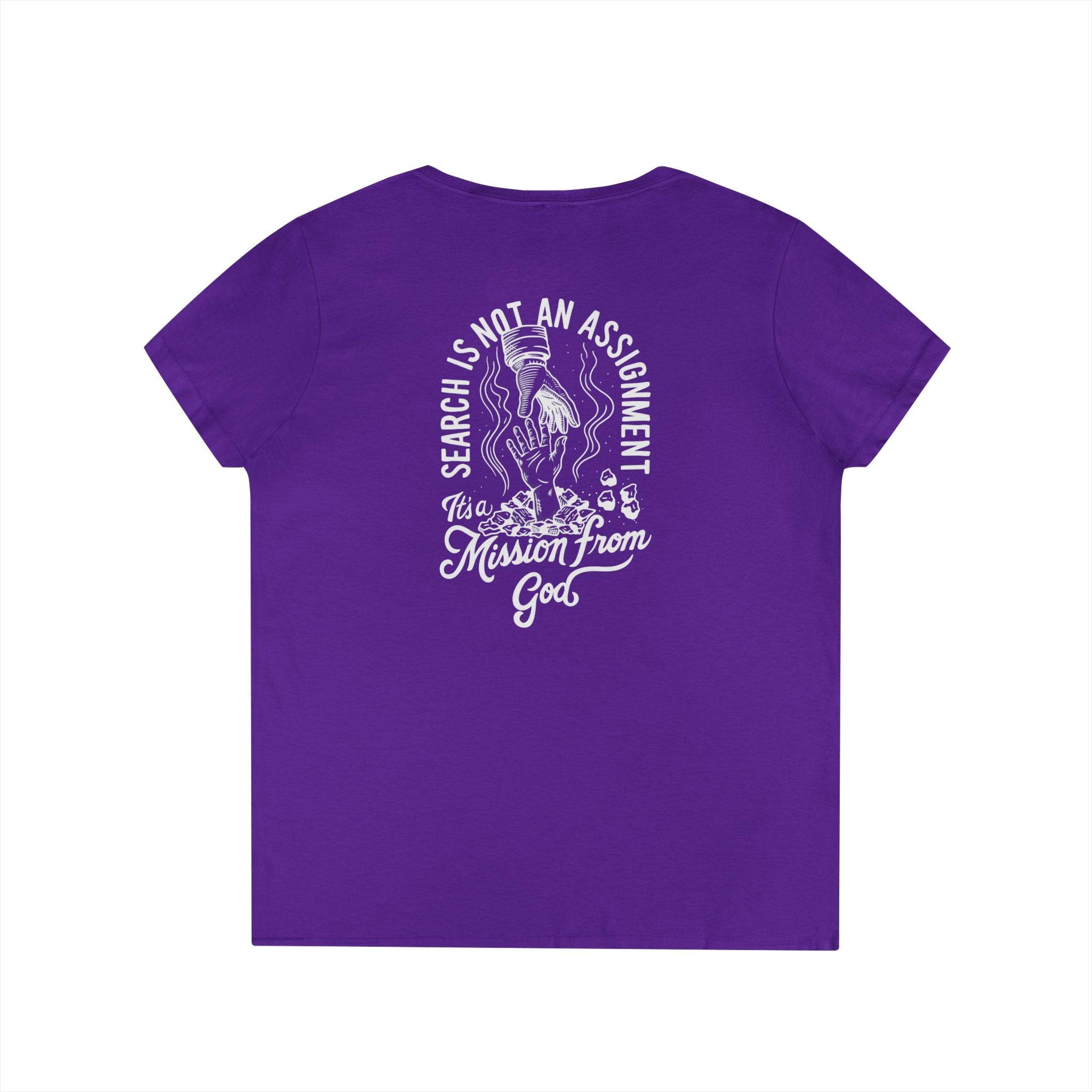 Black Sheep Ladies' V-Neck "More Than An Assignment" T-Shirt